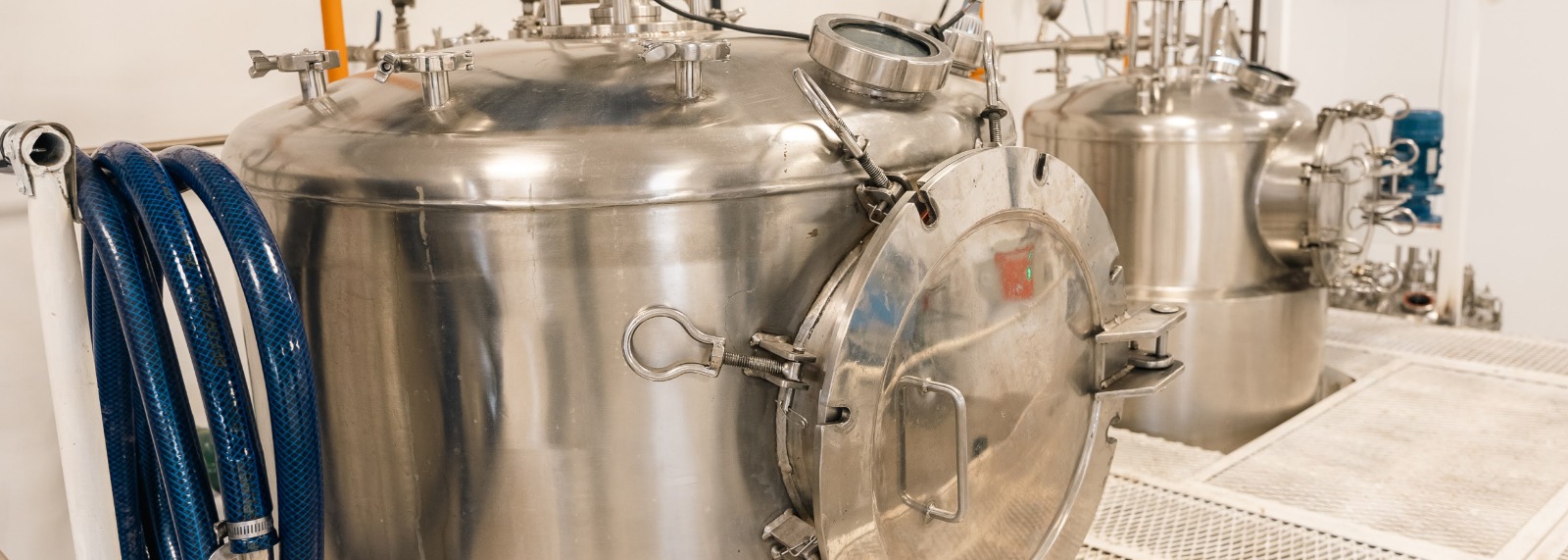 Equipamiento industrial de la planta de Prodinsa